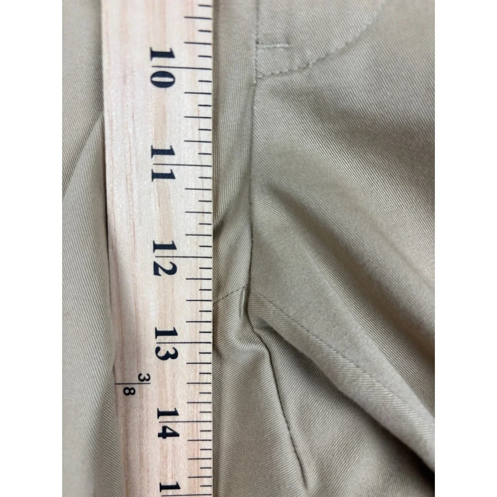 Polo Ralph Lauren Mens Khaki Chino Pants Tan Cotton Straight Leg 38x32